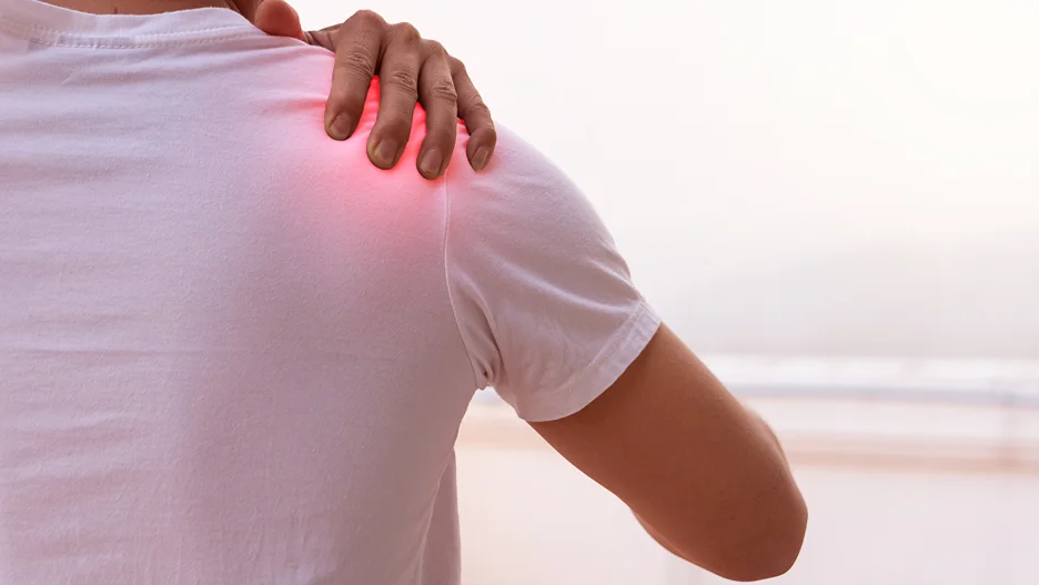 back of shoulder pain