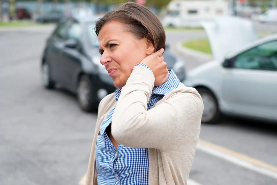 neck pain after car accident