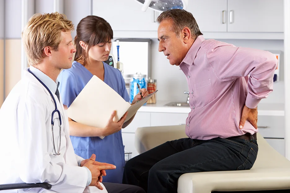 doctor and patient consultation
