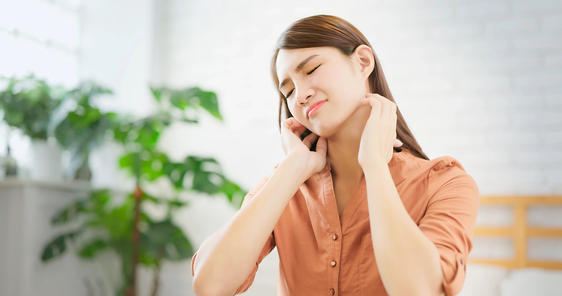 can an ear infection cause neck pain