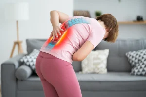 lower back pain when standing